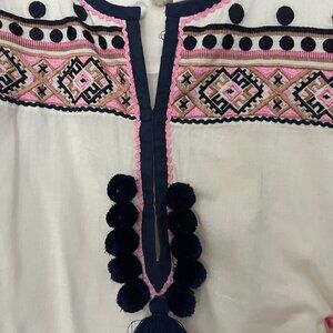 FIGUE cotton embroidered blouse